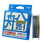 Плетёный шнур YGK Veragass X4 PE: 150м, 200м